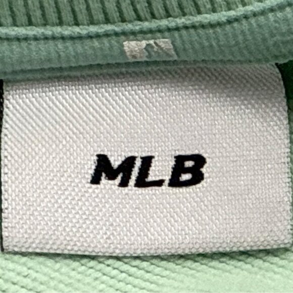 MLB Women's Mint Green Boston Red Sox Crewneck Long Sleeve Sweatshirt Sz S - Picture 6 of 9